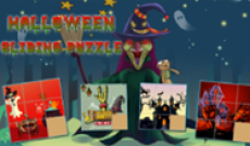 Halloween Sliding Puzzle