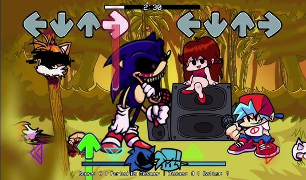 FNF V.S. Sonic mod - Green Hill Zone by HeartinaRosebud on DeviantArt