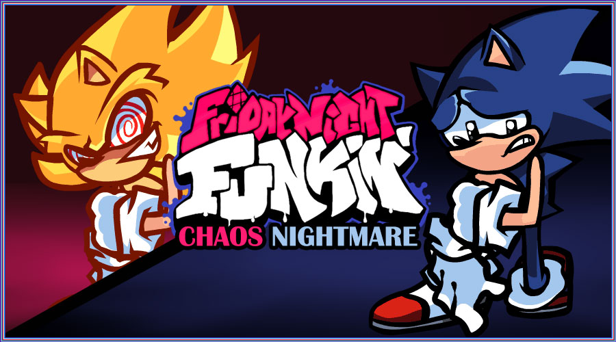 Friday Night Funkin' - Chaos but Old Fleetway Super Sonic battles New  Fleetway Super Sonic 
